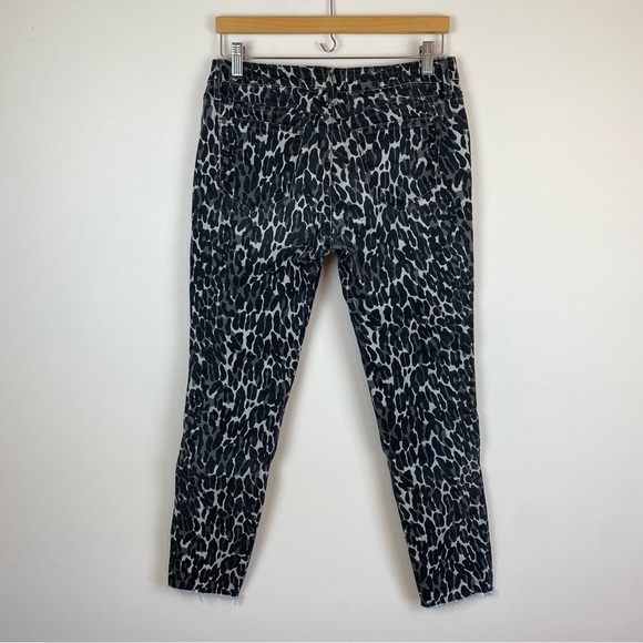 Driftwood Jackie Leopard Print Jeans - Picture 2 of 8